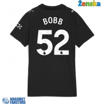 Manchester City Oscar Bobb #52 Gostujuci Dres za Ženska 2025-26 Kratak Rukav